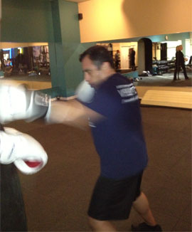 Tabata Heavy Bag Drill
